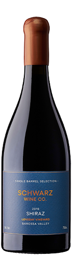 Schwarz Wine Company Single Barrel Selection Loveday Vineyard Barossa Valley Shiraz